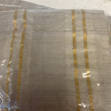 Set of 3 West Elm Gold & Gray Piillow Shams