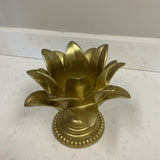 Three Hands Lotus Candle Holder