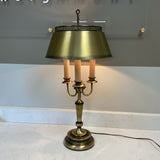 3 Candelabra Brass Lamp