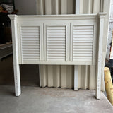 White Queen Headboard