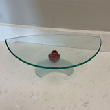 Stefan Lenke Glass Pedestal Bowl
