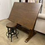 Hooker Drafting Table with Stool