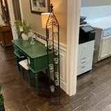 Tall Iron Candle Holder As Is