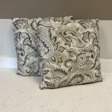 Pair of Indoor/Outdoor Paisley Pillows