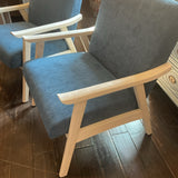 Pair of Blue Arm Chairs