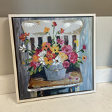 Framed Flower Art