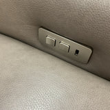 Haverty's Ava Dual Power Reclining Sofa with Headrest Adjustment
