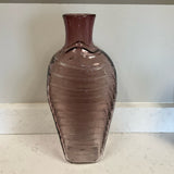 Blenko Hand Blown Purple Vase