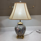 Famille Rose Ginger Jar Lamp