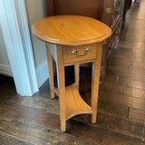 Oval End Table