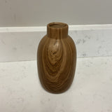 Ceramic Wood Look Vase