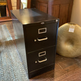 2 Drawer File Cabinet with Key
