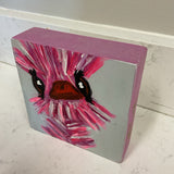 Pink Ostrich Art