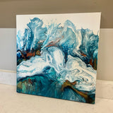 "Sapphire Ocean"  Original Art by Christy Jo Langley