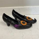 Pair of Resin Glitter Witch Shoes
