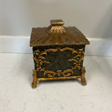 Black & Gold Baroque Box