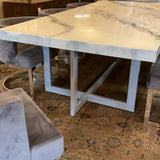 Epoxy Table and 8 Chairs