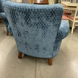 Pair of Blue Club Chairs