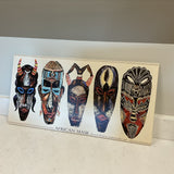 African Mask Canvas