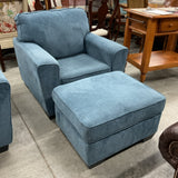 Chair with Ottoman