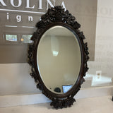 Carved Wood Mirror
