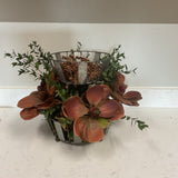 Galvanized Floral & Berry Arrangement