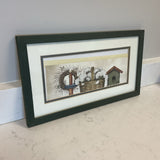 Birdhouse & Basket Print