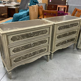 Pair of Drexel Heritage Miller Hall Painted Chests