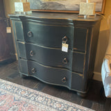 Black 3-Drawer Chest
