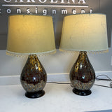Pair of Mosaic Lamps