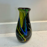 Multi-Color Blown Glass Vase