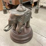 Erin Lane Bronze Elephant End Table