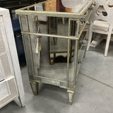Mirrored 3 Drawer Chest