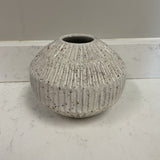 Cream Speckle Vase