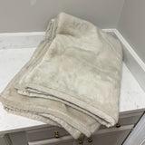 Pottery Barn Cream Throw