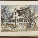 South African Montpellier Watercolor