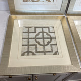 Set of 4 Bassett Framed Art