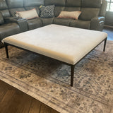 Restoration Hardware Square Cocktail Ottoman