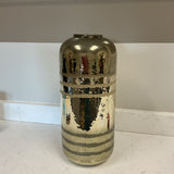 Anthropologie Style Gold Vase