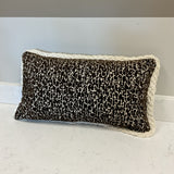 Braided Edge Lumbar Pillow FIRM