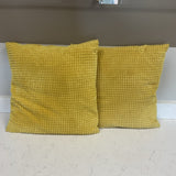 Pair of Yellow Pillows