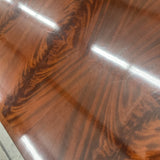 Century Walnut and Lucite Cocktail Table (Firm)