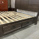 King Storage Bed