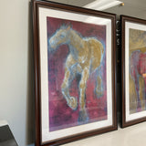 Pair of Horchow Horse Prints