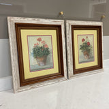 Pair of Potted Plant Art