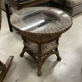 Ethan Allen 5 Pc Wicker Set
