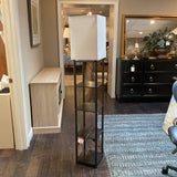 Floor Lamp with Shelf
