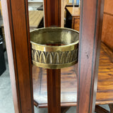 Maitland Smith Torchiere Inlay Floor Lamp