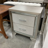 Silver Nightstand