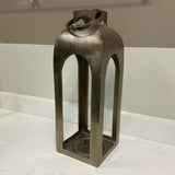 Cast Aluminum Candle Lantern